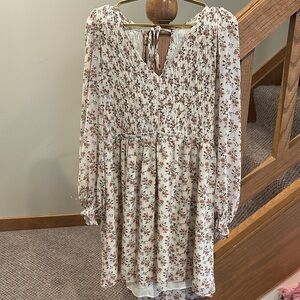 ARULA Floral Smocked Dress